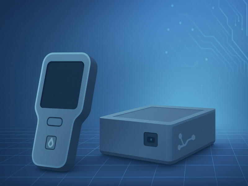 Measuring devices for measuring humidity & temperature Measuring devices for measuring humidity & temperature